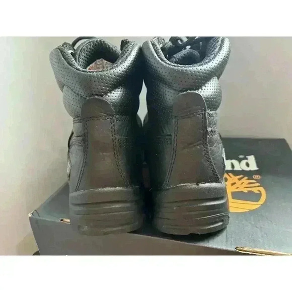 Timberland PRO Black, Men's TiTAN Alloy Toe, EH 6 Inch Work Boot Size 8 / EU 41 - Picture 7 of 9